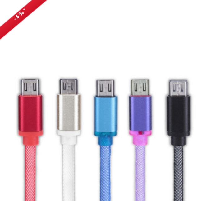 USB Cable De Datos Cargador Cuerda Sincronización Líneas Para Android